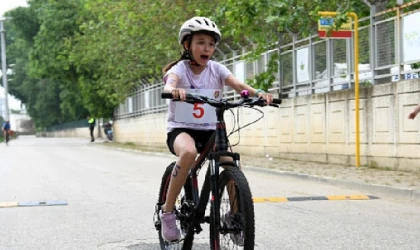 Genç sporcuların duatlon heyecanı