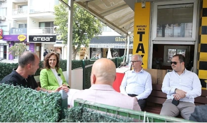 Başkan Ünsal’dan taksi duraklarına bayram ziyareti