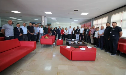 GAÜN HASTANESİ’NDE BAYRAMLAŞMA TÖRENİ