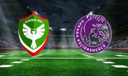 CANLI | Amed SK - Keçiörengücü  maçını canlı izle