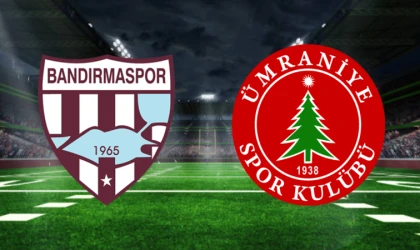 CANLI | Bandırmaspor - Ümraniyespor maçını canlı izle