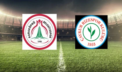 CANLI | Karaköprü Belediyespor - Çaykur Rizespor maçını canlı izle (Maç Linki)