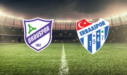 CANLI | Orduspor 1967 A.Ş. - Merkür Jet Erbaaspor maçını canlı izle (Maç Linki)