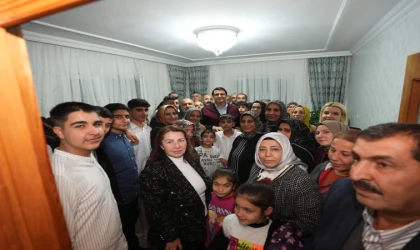 Umut Yılmaz mahalle ziyaretlerini sürdürüyor