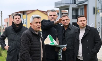 Başkan Ölmez Projeleri Sahada Denetledi