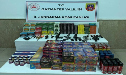 Gaziantep’te Silah Kaçakçılarına Jandarma Darbesi! Cephanelik Gibi Evden Binlerce Mermi Çıktı