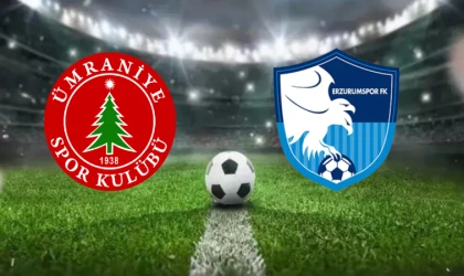 CANLI | Ümraniyespor-Erzurumspor FK  maçını canlı izle (Maç Linki)