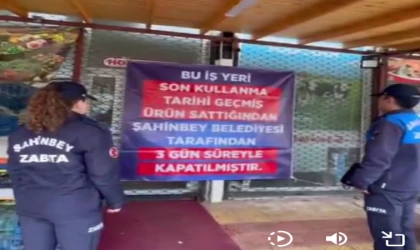 Gaziantep’te Tarihi Geçmiş Ürün Satanlara Geçit Yok! Şahinbey’de 2 İşletme Mühürlendi!