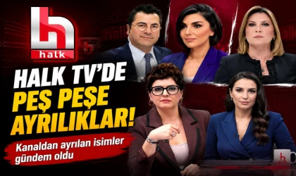 Halk TV’de peş peşe ayrılıklar! Kanaldan ayrılan isimler gündem oldu