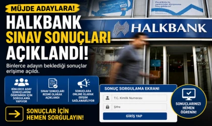 Halkbank sınav sonuçları açıklandı! İşte sonuç sorgulama ekranı ve detaylar