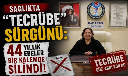 SAĞLIKTA "TECRÜBE" SÜRGÜNÜ: 44 YILLIK EBELER BİR KALEMDE SİLİNDİ!
