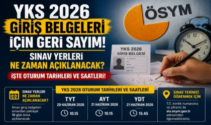 YKS 2026 Giriş Belgeleri İçin Geri Sayım! Sınav Yerleri Ne Zaman Açıklanacak? İşte Oturum Tarihleri ve Saatleri!