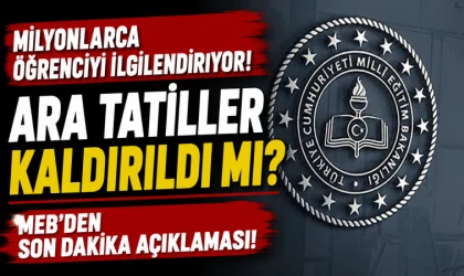 Ara Tatiller Kaldırıldı mı? MEB'den Ara Tatil İddialarına Yanıt