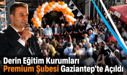 Derin Eğitim Kurumları Premium Şubesi Gaziantep’te açıldı