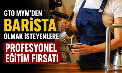 GTO MYM’den barista olmak isteyenlere profesyonel eğitim fırsatı