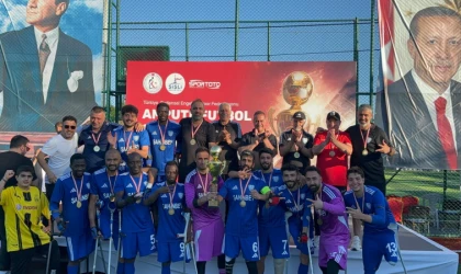 Şahinbey Ampute’den tarihi sezon! Üç kupayı birden kazandı