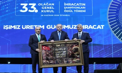 TİM Genel Kurulu’na Gaziantep damgası! Erdoğan’a verilen tablo Milat Halı’da dokundu