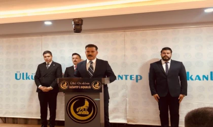 Ülkü Ocakları Gaziantep İl Başkanlığı'nda Yeni Yönetim Belli Oldu