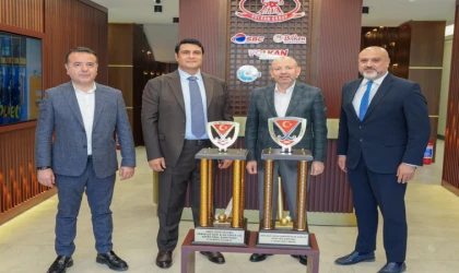 Volkan Grup Spor’un Yeni Hedefi Avrupa Şampiyonluğu! Başkan Yılmaz’dan Tebrik Ziyareti