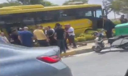 Gaziantep’te Özel Halk Otobüsü Devrildi! Yaralılar Var