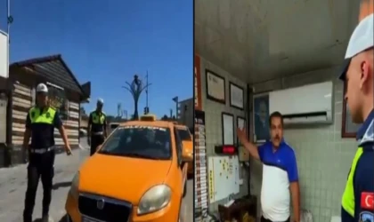 Gaziantep’te taksilere sıkı denetim: Eksikler tek tek incelendi