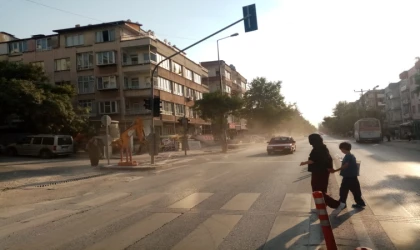 Gaziantep Ordu Caddesi Toz Duman Oldu! Belediyelerin Duyarsızlığı Pes Dedirtti