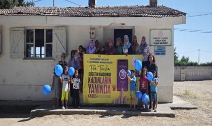 Gaziantep’te KADES uygulaması tanıtıldı: Kadınların telefonlarına yüklendi