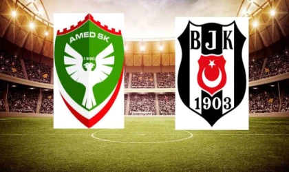 Amed Sportif Faaliyetler-Beşiktaş maçı ne zaman, saat kaçta ve hangi kanalda? Eksikler ve muhtemel 11'ler