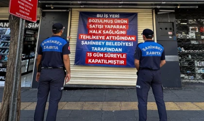 Gaziantep’te döner işletmesine bozuk ürün denetimi! 15 gün süreyle kapatıldı