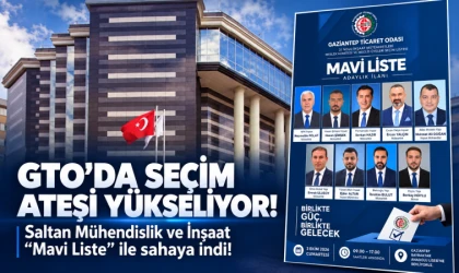 GTO’da Seçim Ateşi Yükseliyor! ‎ Saltan Mühendislik ve İnşaat "Mavi Liste" ile sahaya indi!