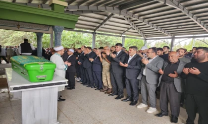 HÜSEYİN KAPLAN DUALARLA SON YOLCULUĞUNA UĞURLANDI